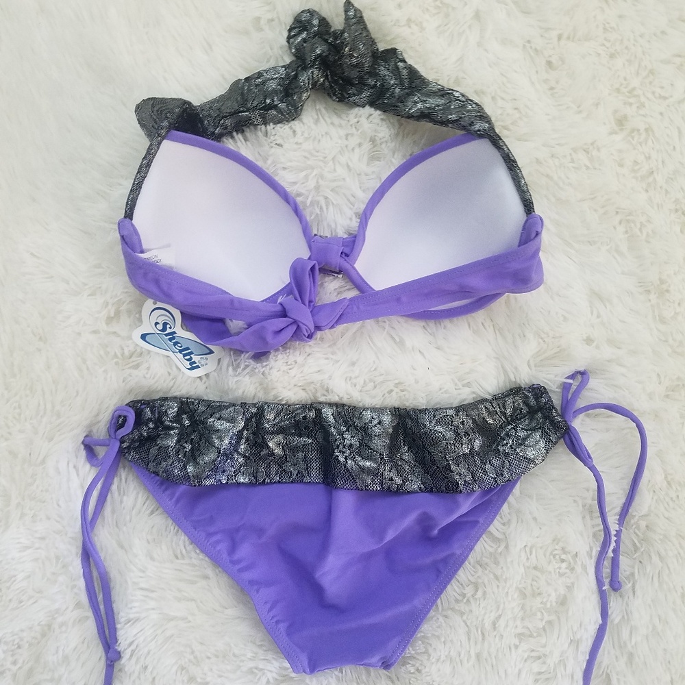 🎉LAST ONE🎉 Lilac Shelby 2-pc Swimsuit - Picture 2 of 4